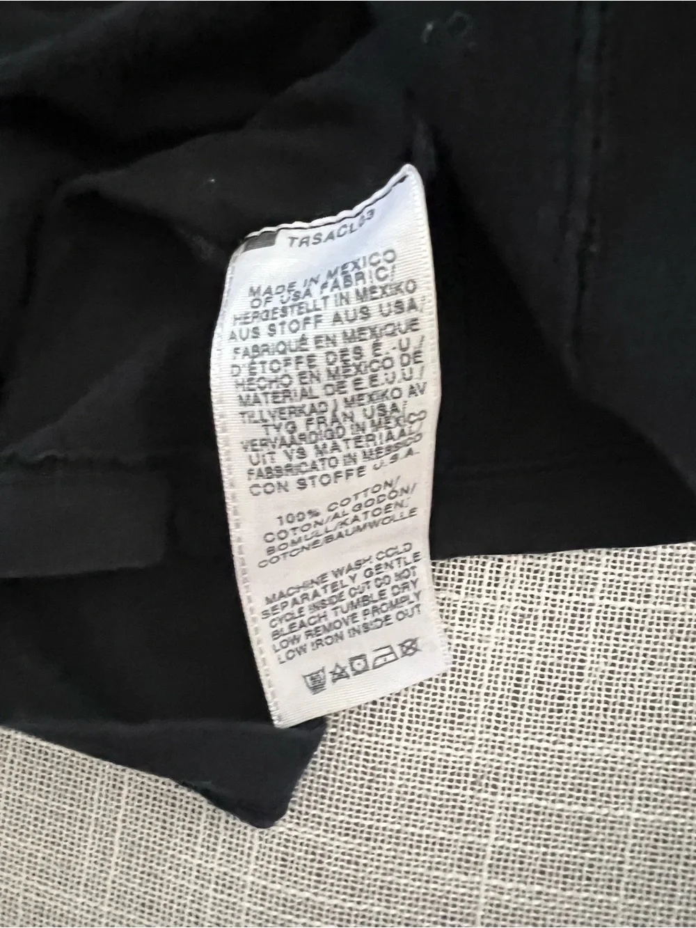 True Religion RARE “Mr Big Stuff” Black Tee Medium